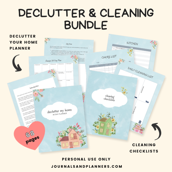 spring cleaning checklists